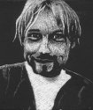 Kurt Cobain drawing